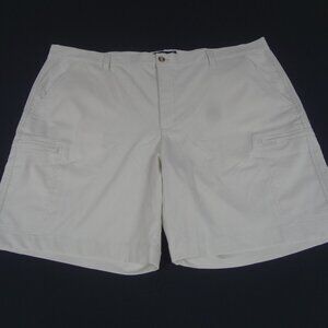 CHAPS STRETCH BEIGE TAN GOLF CASUAL SHORTS MENS SIZE 44 K965